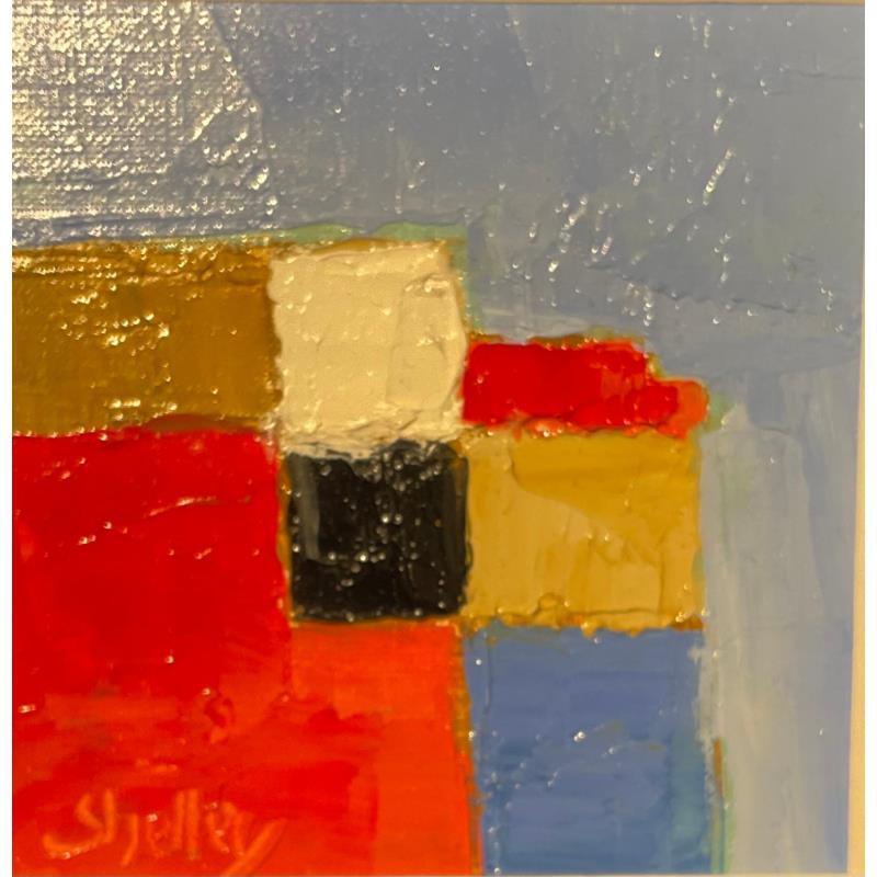 Peinture Matière par Shelley | Tableau Abstrait Huile