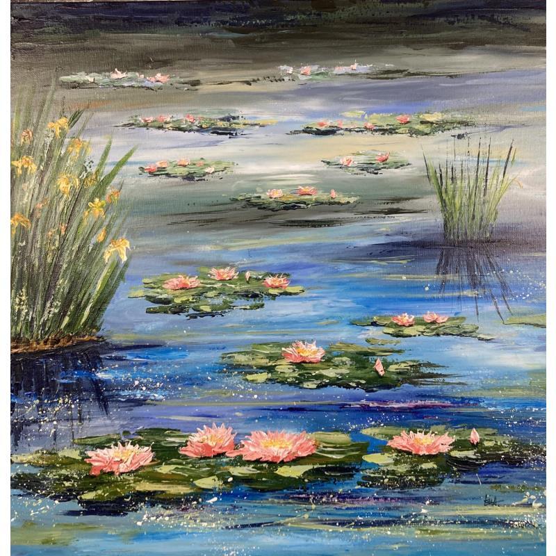 Gemälde Influence de Monet von Rey Ewa | Gemälde