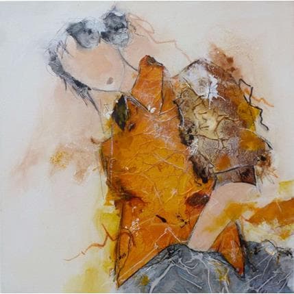 Painting Canelle by Han | Painting Figurative Mixed Portrait