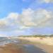 Painting Voorjaar strand 23WS216 by Lynden (van) Heleen | Painting Figurative Marine Oil