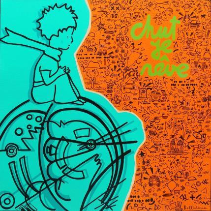 Painting Imagine-toi by Belladone | Painting Pop-art Acrylic, Posca Pop icons