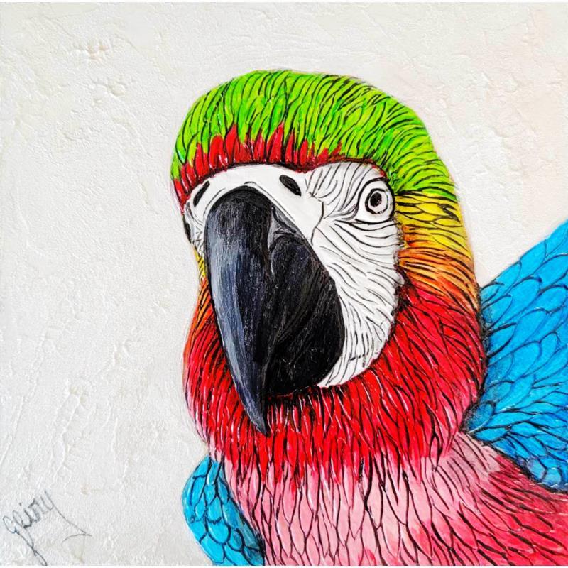 Painting COCO by Geiry | Painting Subject matter Nature Animals