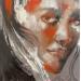 Painting Notte  by Abbondanzia Monica | Painting Figurative Portrait Oil