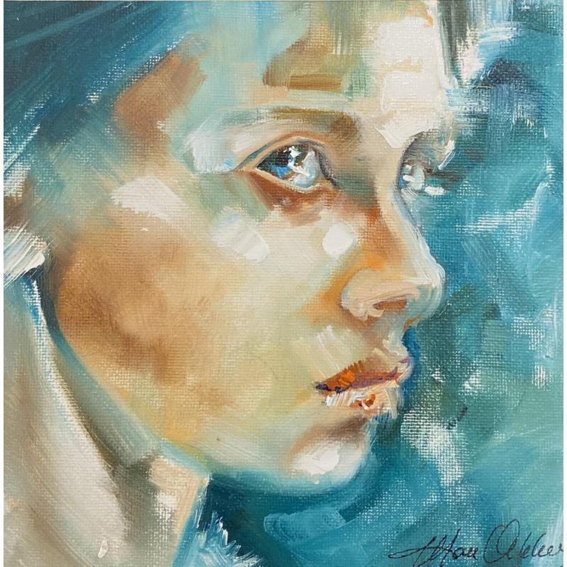 Painting 10 ete by Abbondanzia Monica | Painting Figurative Portrait Oil