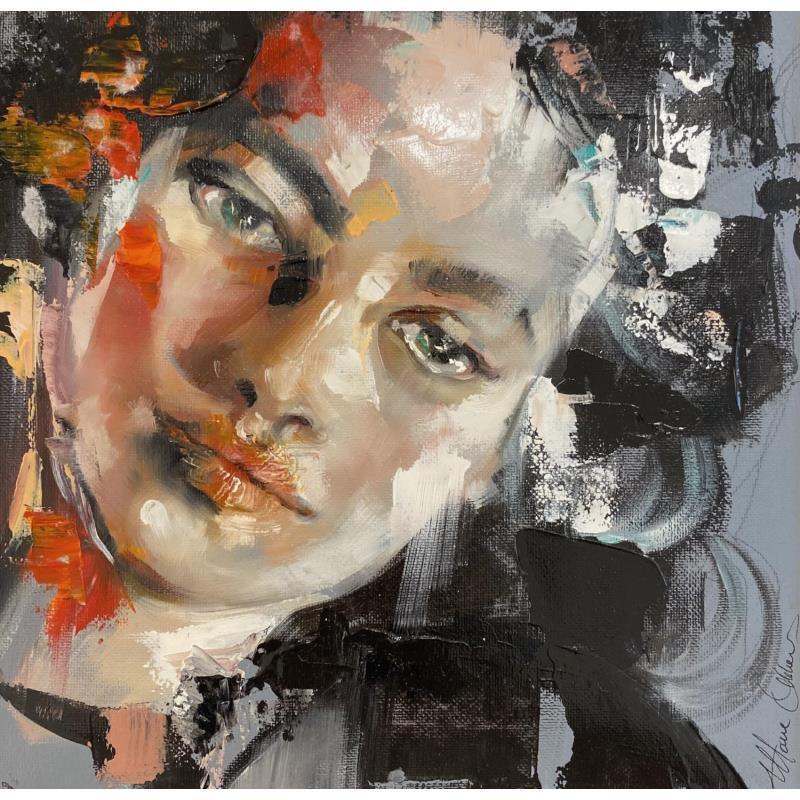 Painting Est by Abbondanzia Monica | Painting Figurative Oil Pop icons, Portrait