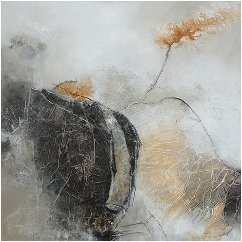 Painting Allure de saison by Han | Painting Abstract Landscapes