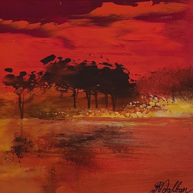 Gemälde Belle soirée von Dalban Rose | Gemälde Figurativ Landschaften Öl