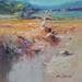 Painting Eve by Petras Ivica | Painting Figurative Oil Landscapes