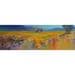 Gemälde Secret of yellow stream von Petras Ivica | Gemälde Figurativ Landschaften Öl