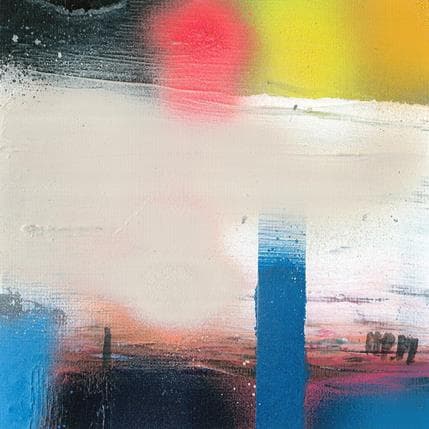 Peinture Sans titre 6 par Pedersen Morten | Tableau Abstrait Acrylique minimaliste