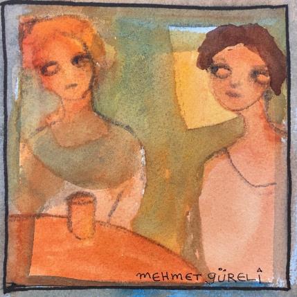 Peinture F1 -2NEW par Gureli Mehmet | Tableau Figuratif Aquarelle, Huile