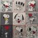 Peinture Snoopy by 9 par Kikayou | Tableau Pop-art Icones Pop Graffiti