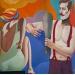 Painting Discrepancy by Petrov Ivo | Painting Figurative Oil