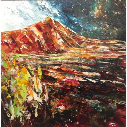 Peinture Le montagne Sainte Victoire en automne 1 par Reymond Pierre | Tableau Figuratif Huile Paysages