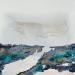 Gemälde F3_1273  POESIE Grivée von Depaire Silvia | Gemälde Abstrakt Landschaften Marine Minimalistisch Acryl Tinte Sand