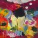Gemälde Mazet en campagne von Bastide d´Izard Armelle | Gemälde Abstrakt Landschaften Architektur Minimalistisch Öl