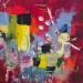 Painting En voyage by Bastide d´Izard Armelle | Painting Abstract Architecture Oil