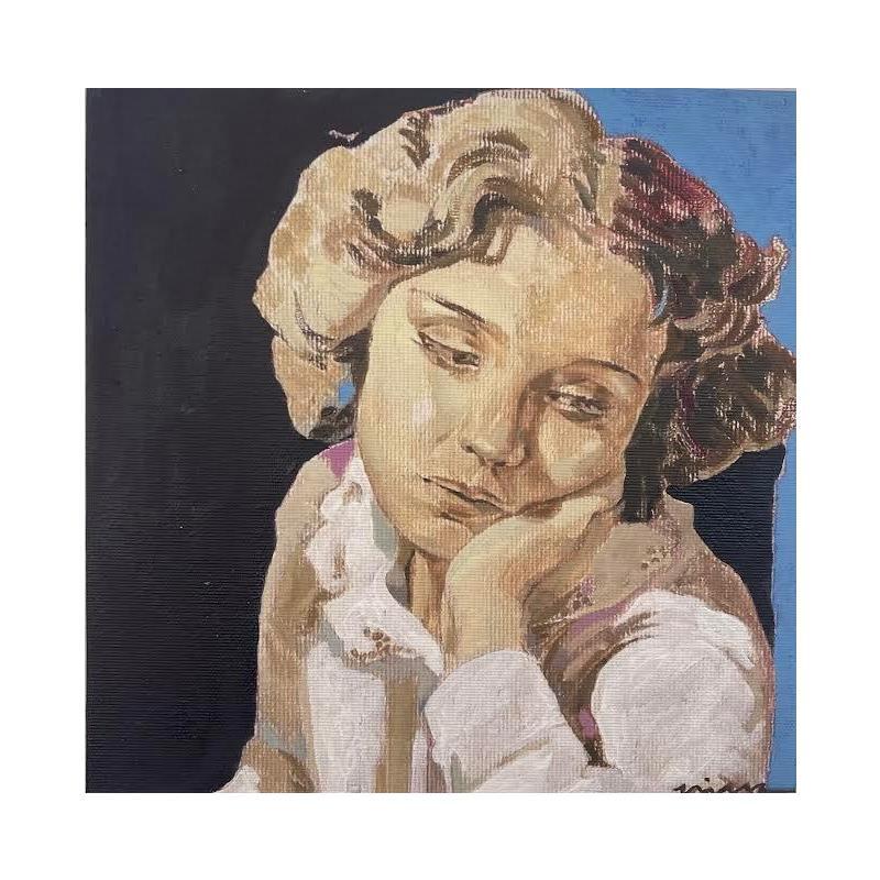 Gemälde Sadness von Petrova Nina | Gemälde Figurativ Acryl