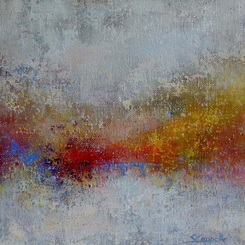 Painting Good Bye Amsterdam by Coupette Steffi | Painting Abstract Nature Acrylic
