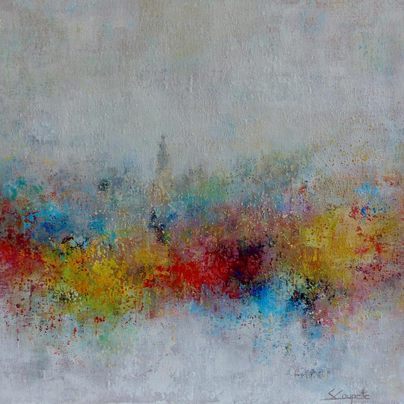 Painting Good Spirit by Coupette Steffi | Painting Abstract Acrylic Landscapes