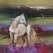 Painting A Magical Walk by Bond Tetiana | Painting Figurative Landscapes Nature Animals Oil