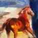 Painting The Pulse of LIfe by Bond Tetiana | Painting Figurative Landscapes Nature Animals Oil