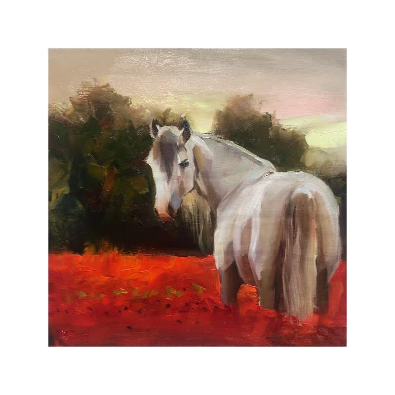 Painting A Journey to the Beautiful by Bond Tetiana | Painting Figurative Animals Oil