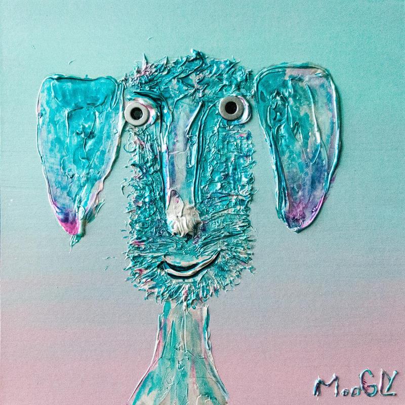 Painting Homocrhomius by Moogly | Painting Naive art Acrylic, Resin Animals