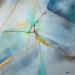 Gemälde Kintsugi opalescent von Baroni Victor | Gemälde Abstrakt Minimalistisch Acryl