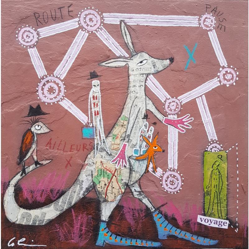 Gemälde Ailleurs #2 von Colin Sylvie | Gemälde Art brut Tiere