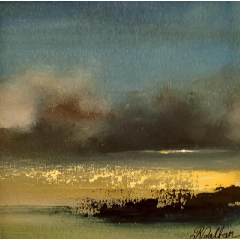 Gemälde Doux réveil von Dalban Rose | Gemälde Figurativ Landschaften Öl