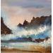 Painting Tempête by Dalban Rose | Painting Figurative Landscapes Marine Oil