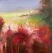 Painting Jardin secret by Dalban Rose | Painting Figurative Landscapes Oil