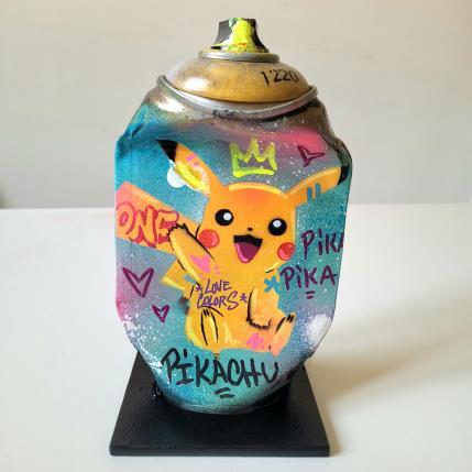 Sculpture pikachu  by Kedarone | Sculpture Street art Graffiti, Recycled objects Pop icons