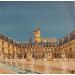 Peinture La fontaine du palais des ducs de Bourgogne, Dijon par Touras Sophie-Kim  | Tableau Figuratif Acrylique