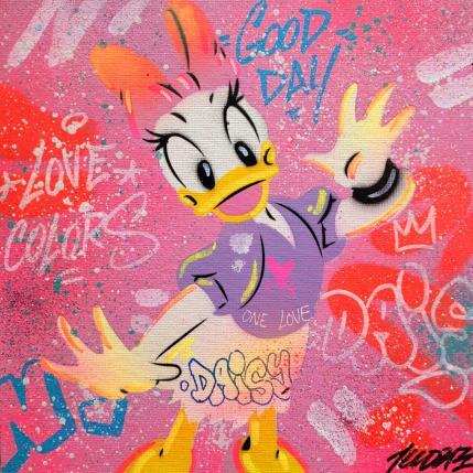 Painting Daisy by Kedarone | Painting Pop-art Graffiti Pop icons