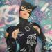 Painting Catwoman by Kedarone | Painting Pop-art Pop icons Graffiti