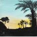 Gemälde Côte d'Azur lumineuse von Blandin Magali | Gemälde Figurativ Landschaften Öl