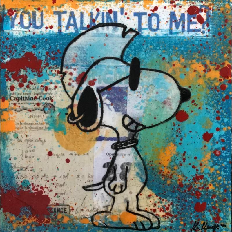 Painting Snoopy Punk By Kikayou | Carré D'artistes