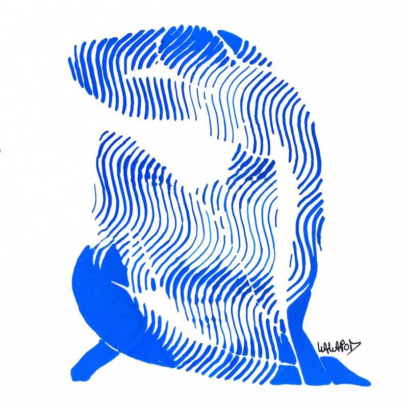Peinture Johnny Matisse  par Wawapod | Tableau Pop art Acrylique, Posca icones Pop, Portraits