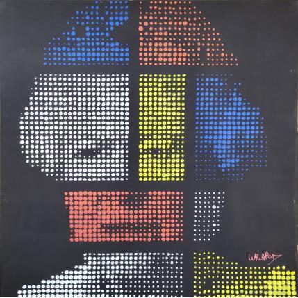 Peinture Queen Mondrian  par Wawapod | Tableau Pop-art Acrylique