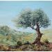 Peinture Le bel olivier par Blandin Magali | Tableau Figuratif Paysages Huile