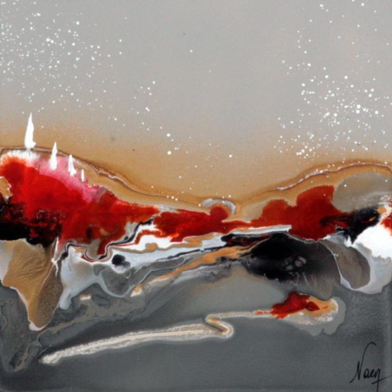 Painting C2361 by Naen | Painting Abstract Acrylic, Resin Minimalist