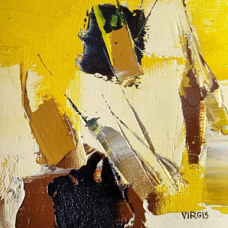 Painting Sunshine on your mind by Virgis | Painting Abstract Oil Minimalist