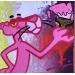 Gemälde PAINT PINK von Mestres Sergi | Gemälde Pop-Art Pop-Ikonen Acryl