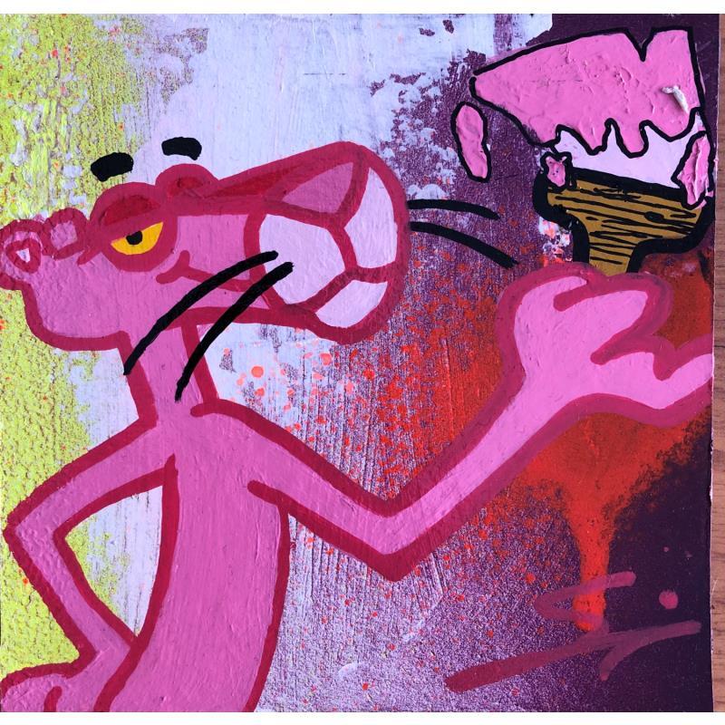 Painting PAINT PINK by Mestres Sergi | Painting Pop-art Acrylic Pop icons