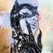 Painting CAT WOMAN by Mestres Sergi | Painting Pop-art Pop icons Acrylic