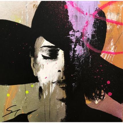 Painting CLOSE YOUR EYES by Mestres Sergi | Painting Pop-art Acrylic Pop icons