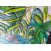 Peinture BAHIA par Geiry | Tableau Matiérisme Nature Animaux Bois Acrylique Pigments Poudre de marbre
