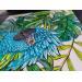 Gemälde BAHIA von Geiry | Gemälde Materialismus Natur Tiere Holz Acryl Pigmente Marmorpulver